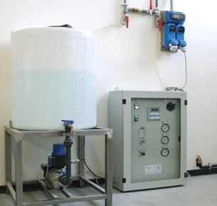 HIDROGENA impianto trattamento acque in osmosi o nanofiltrazione 