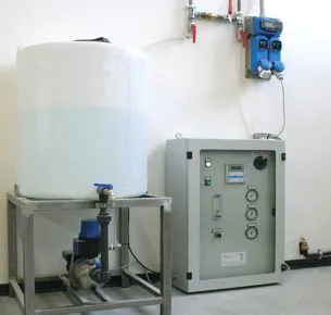 HIDROGENA impianto trattamento acque in osmosi o nanofiltrazione 